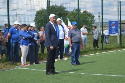 Футбольный матч «Прайм-лига-2015» в Камско-Устьинском районе