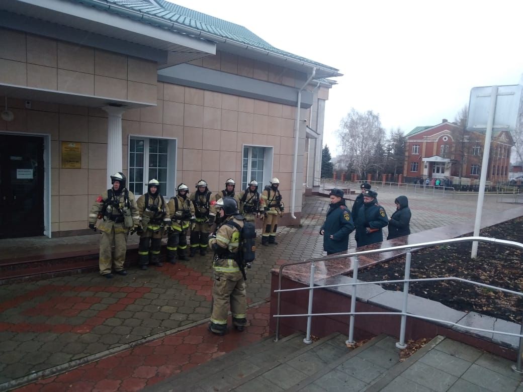 Пожарные учения в РДК (фото, видео)