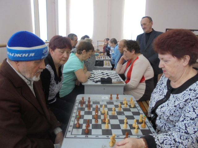 В Камском  Устье прошел турнир по шахматам и шашкам