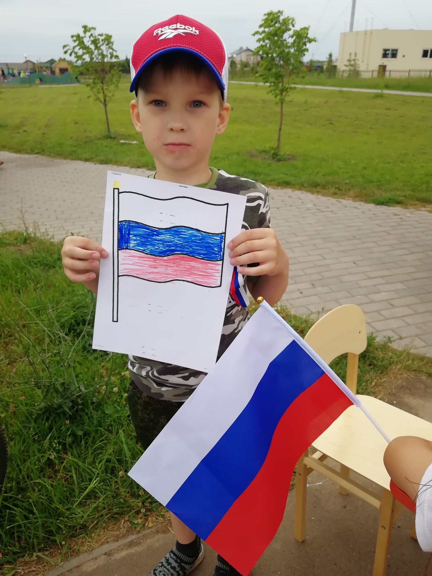 Детское творчество на празднике в честь Дня России (ФОТОРЕПОРТАЖ)