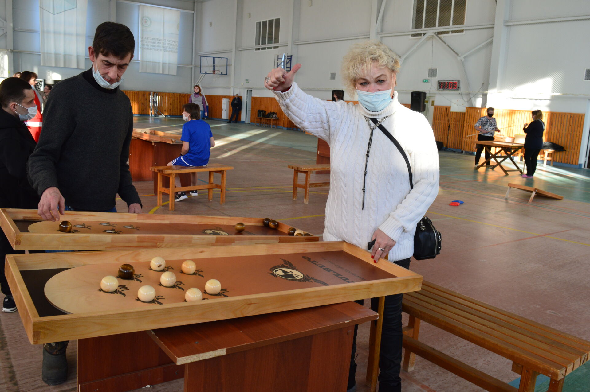 В СОК «Акчарлак» состоялось ежегодное спортивное мероприятие для лиц с ограниченными возможностями здоровья