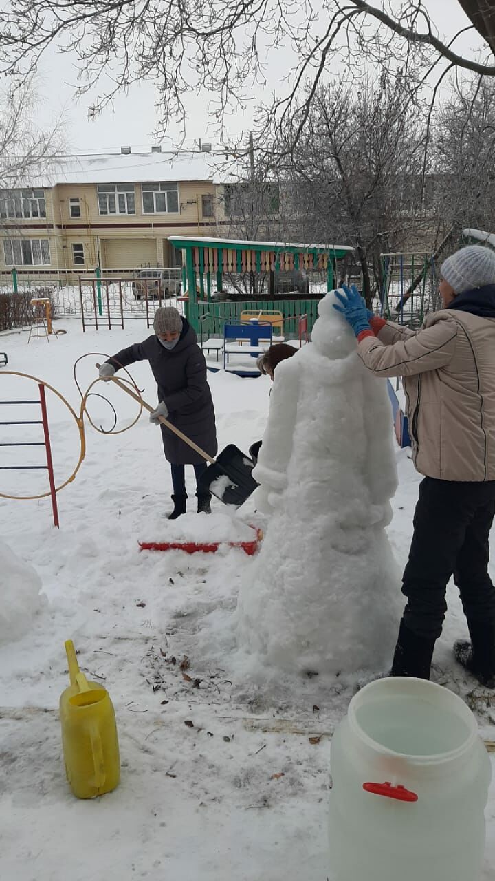 Коллектив детсада Солнышко из Камского Устья благодарит родителей за помощь