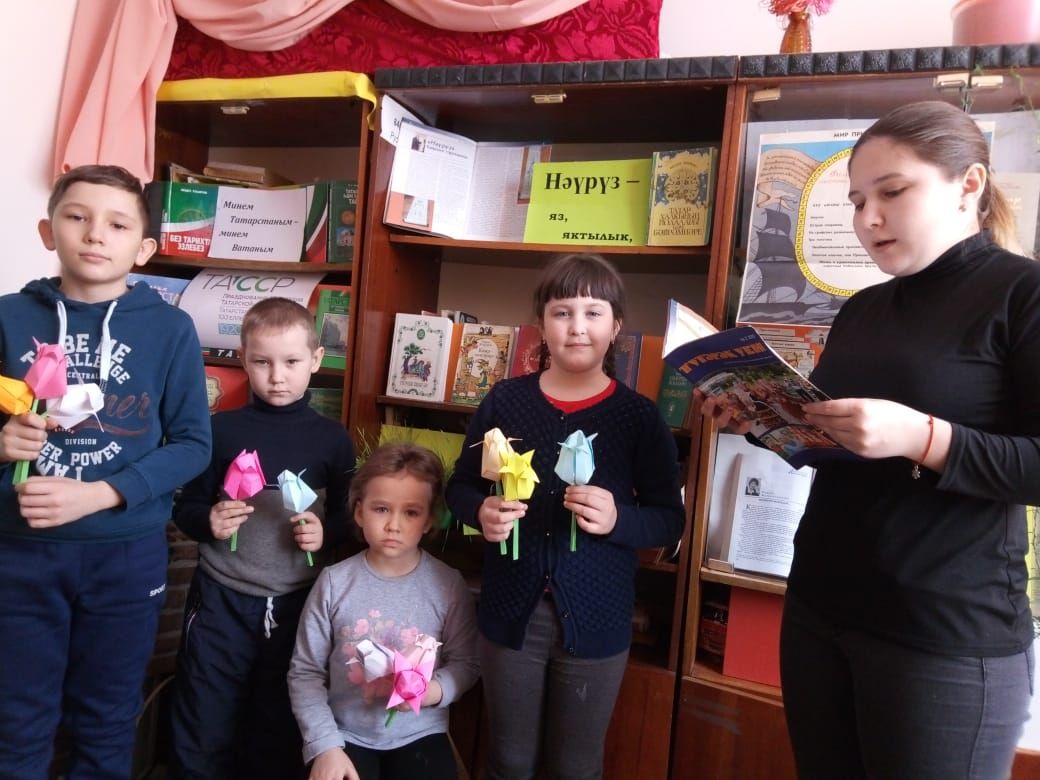 Навруз провели в Малосалтыковской сельской библиотеке