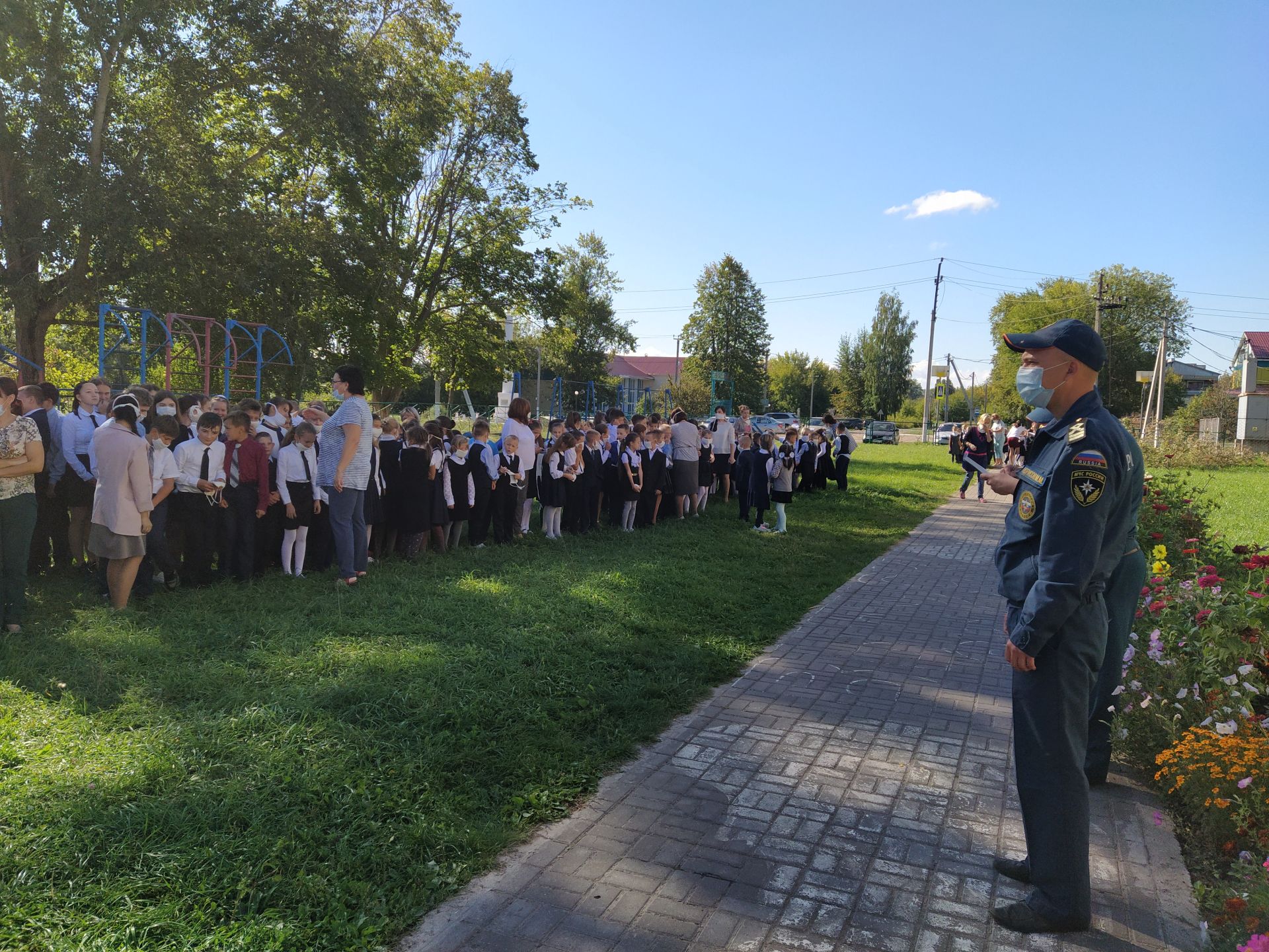В трёх школах Камско-Устьинского района прошла учебная эвакуация
