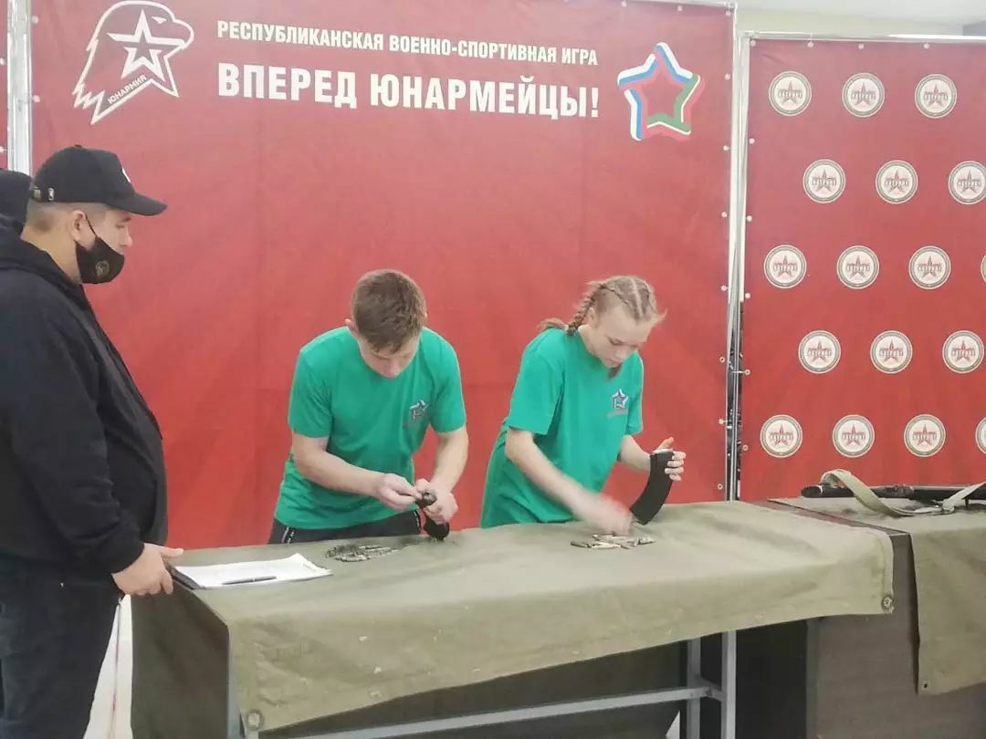 Команда юнармейцев Камскоустьинской школы успешно выступила на зональных соревнованиях