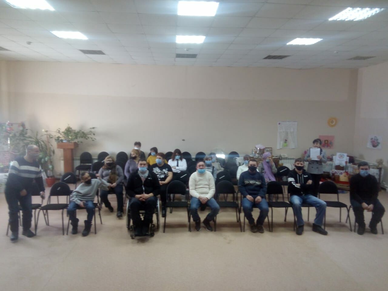 Районное общество инвалидов провело собрание в  Мордовских Каратаях