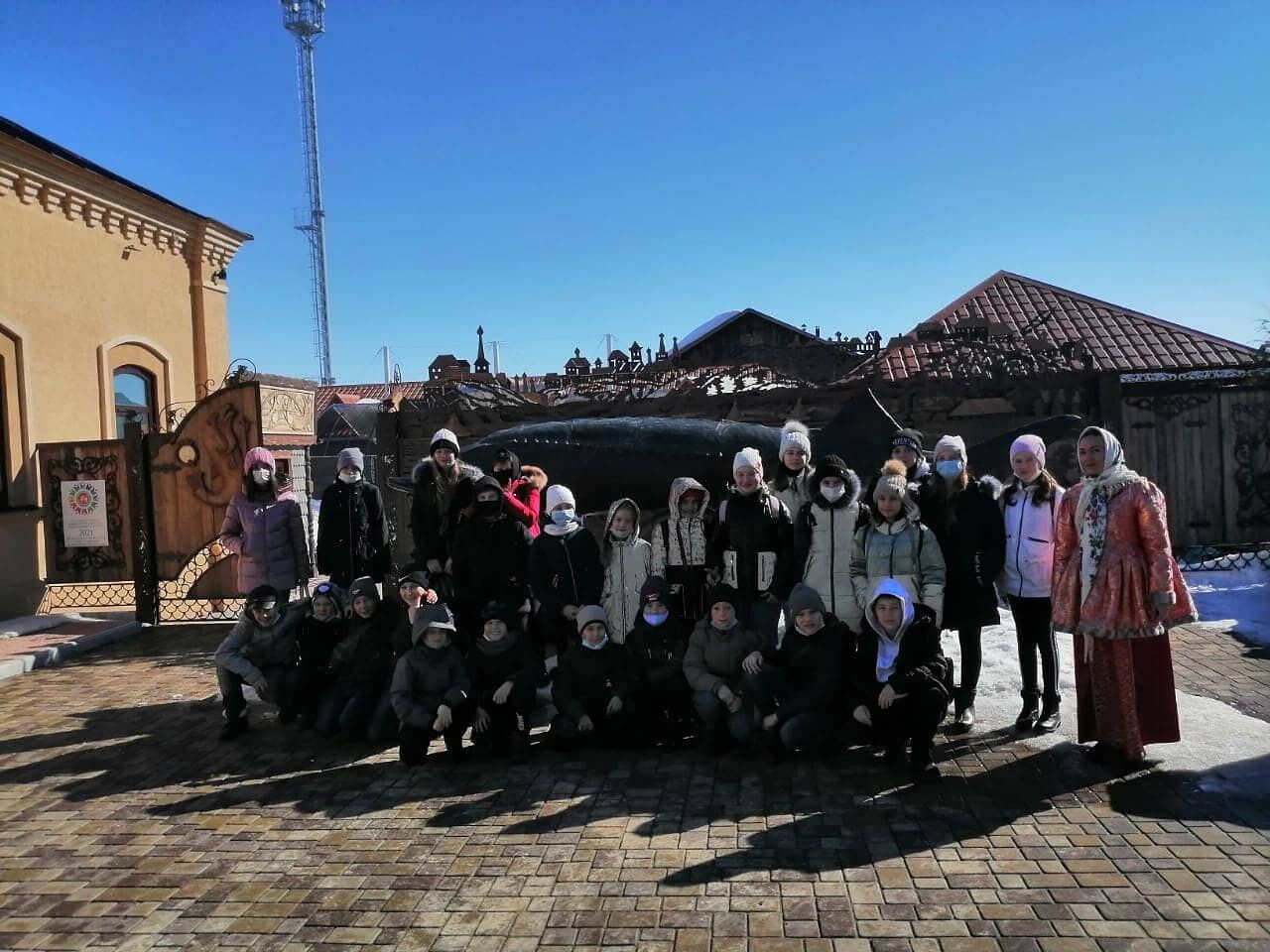 В дни весенних каникул ученики Камскоустьинской школы посетили Музей истории рыболовства в Тетюшах