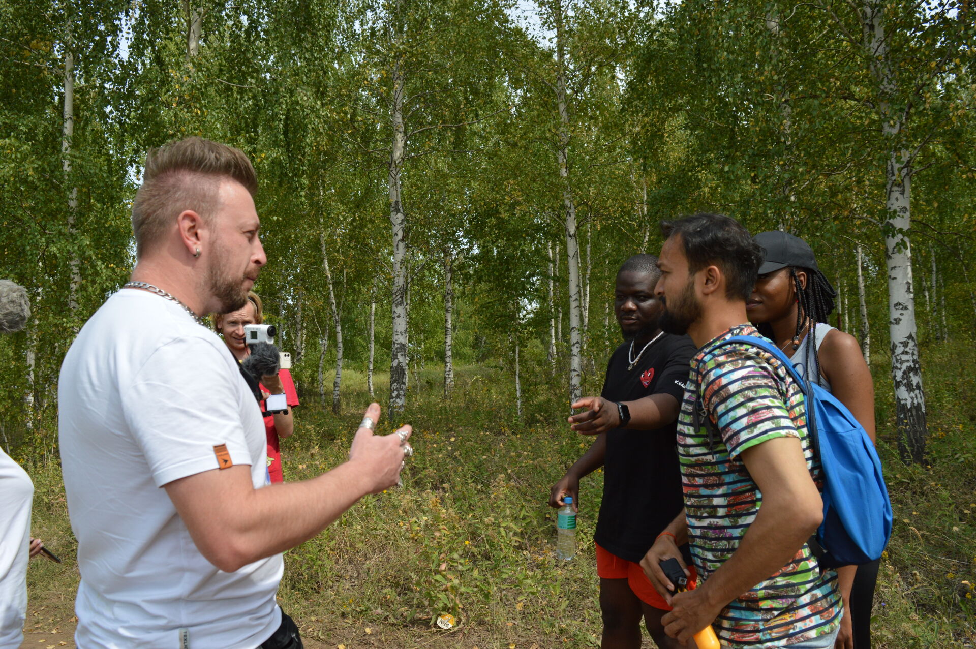 Сегодня Камское Устье посетили популярные иностранные блогеры