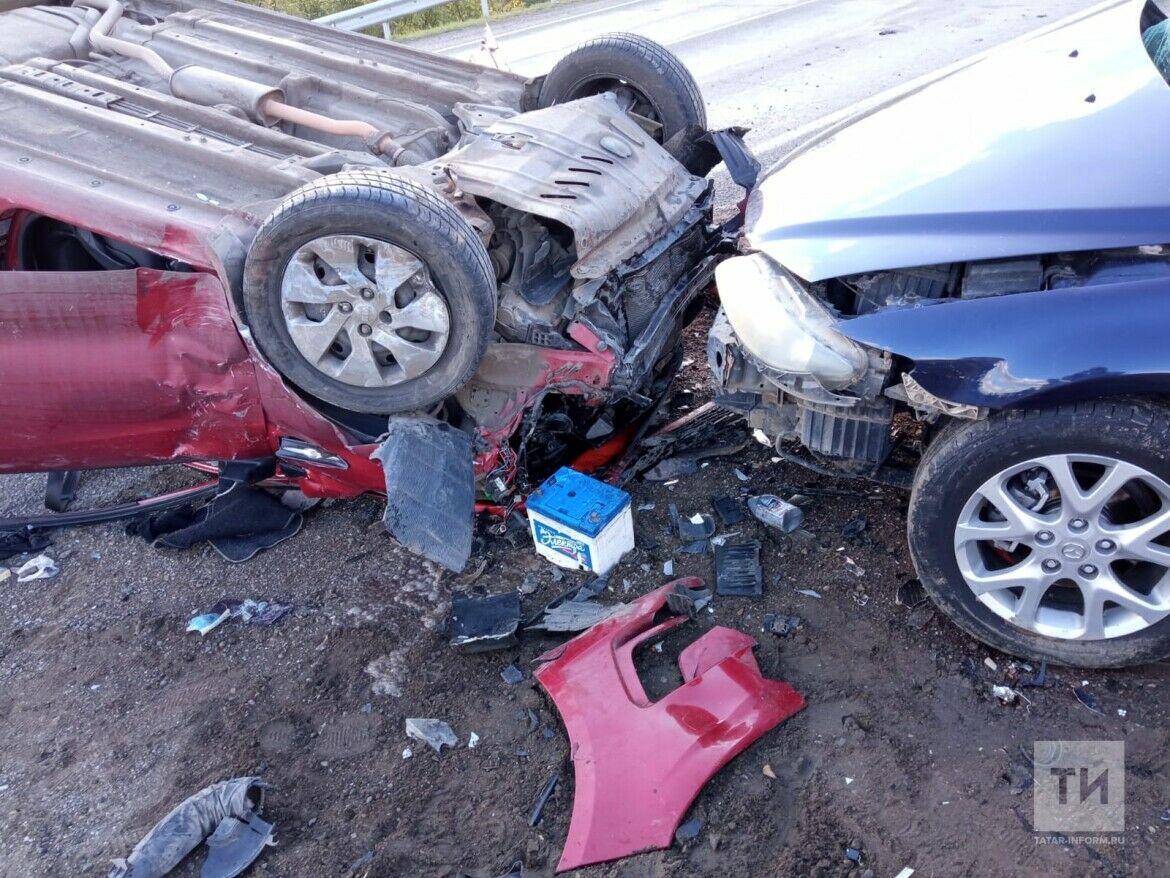 Смертельная авария произошла на трассе в Татарстане
