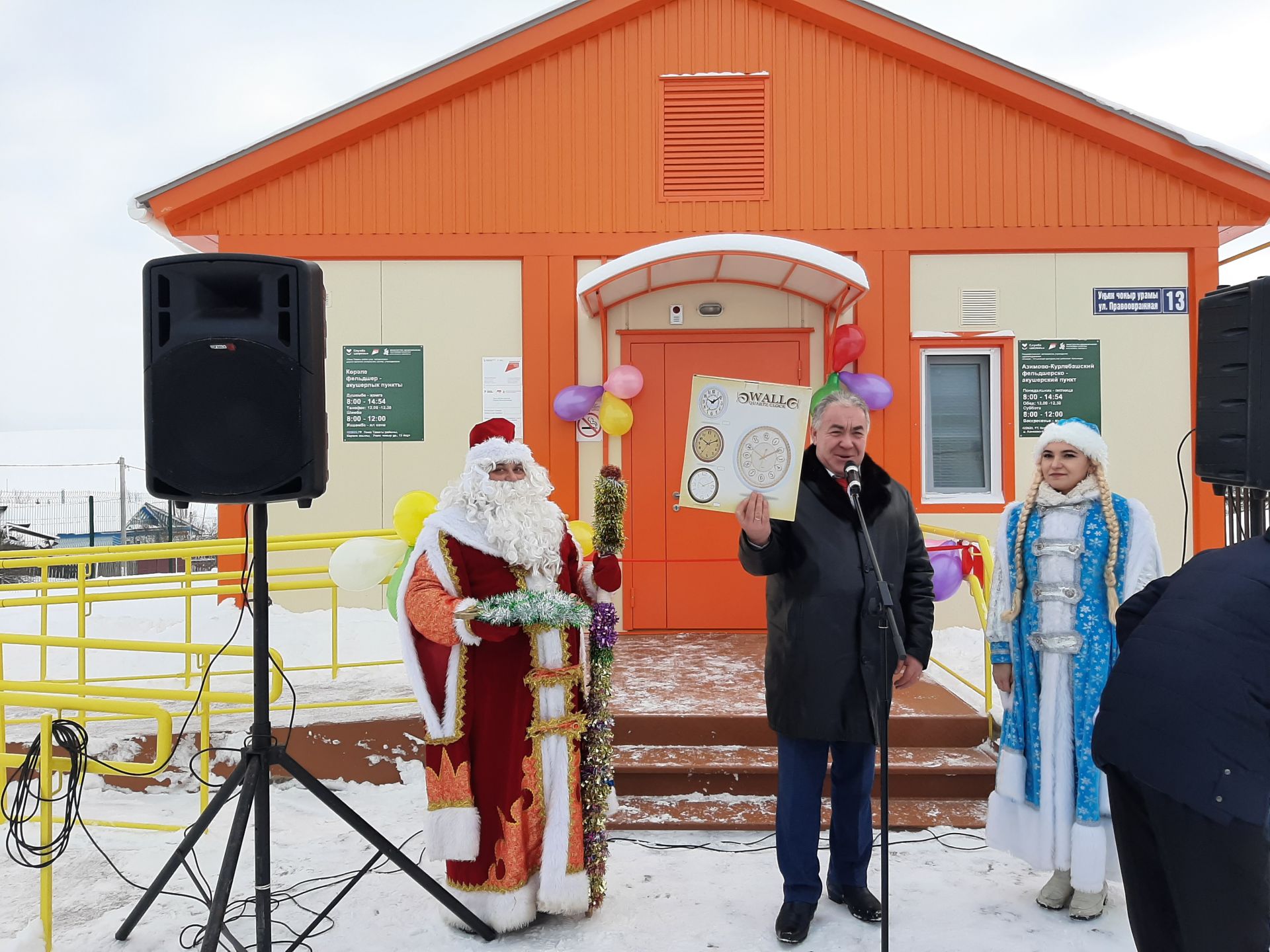Новый ФАП открылся в Камско-Устьинском районе