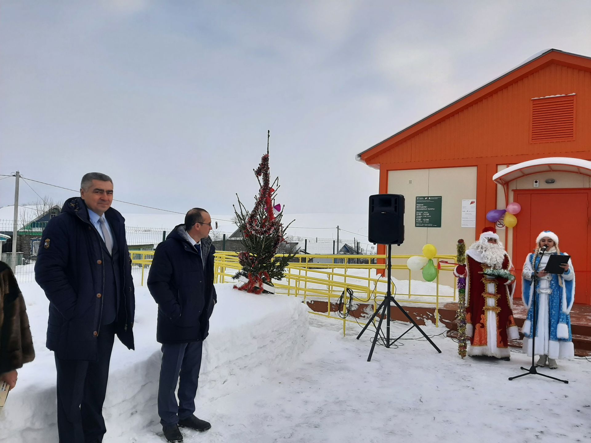 Новый ФАП открылся в Камско-Устьинском районе