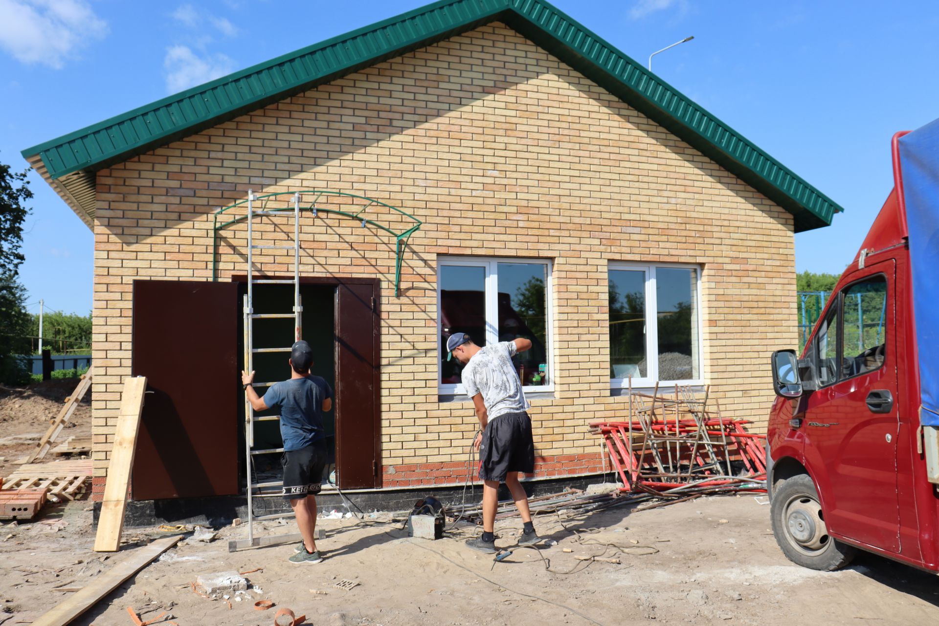 В деревне Баргузино строится новый магазин