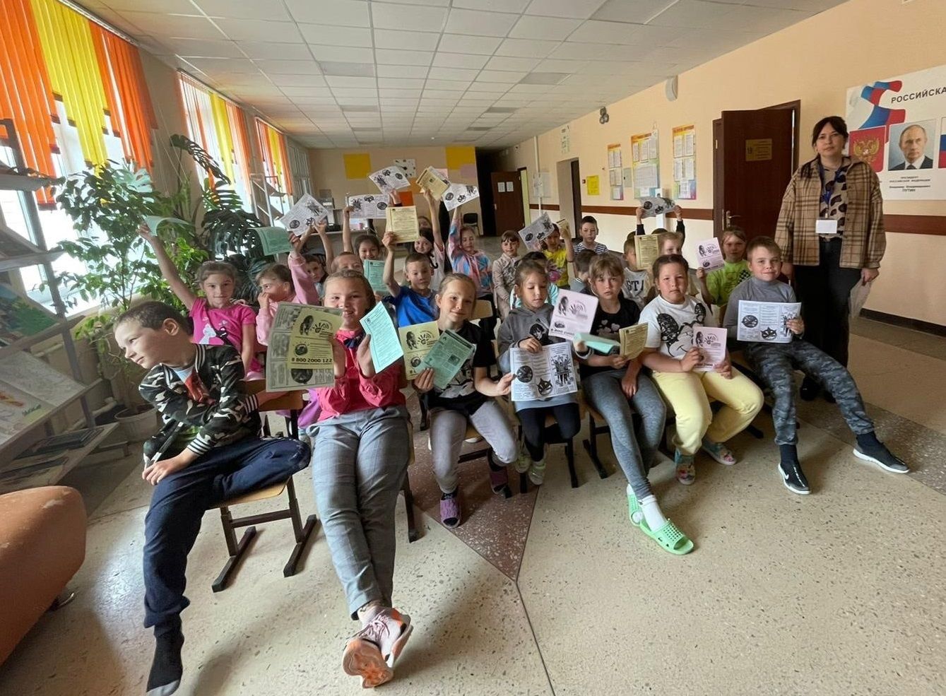В лагере провели День пожарной безопасности