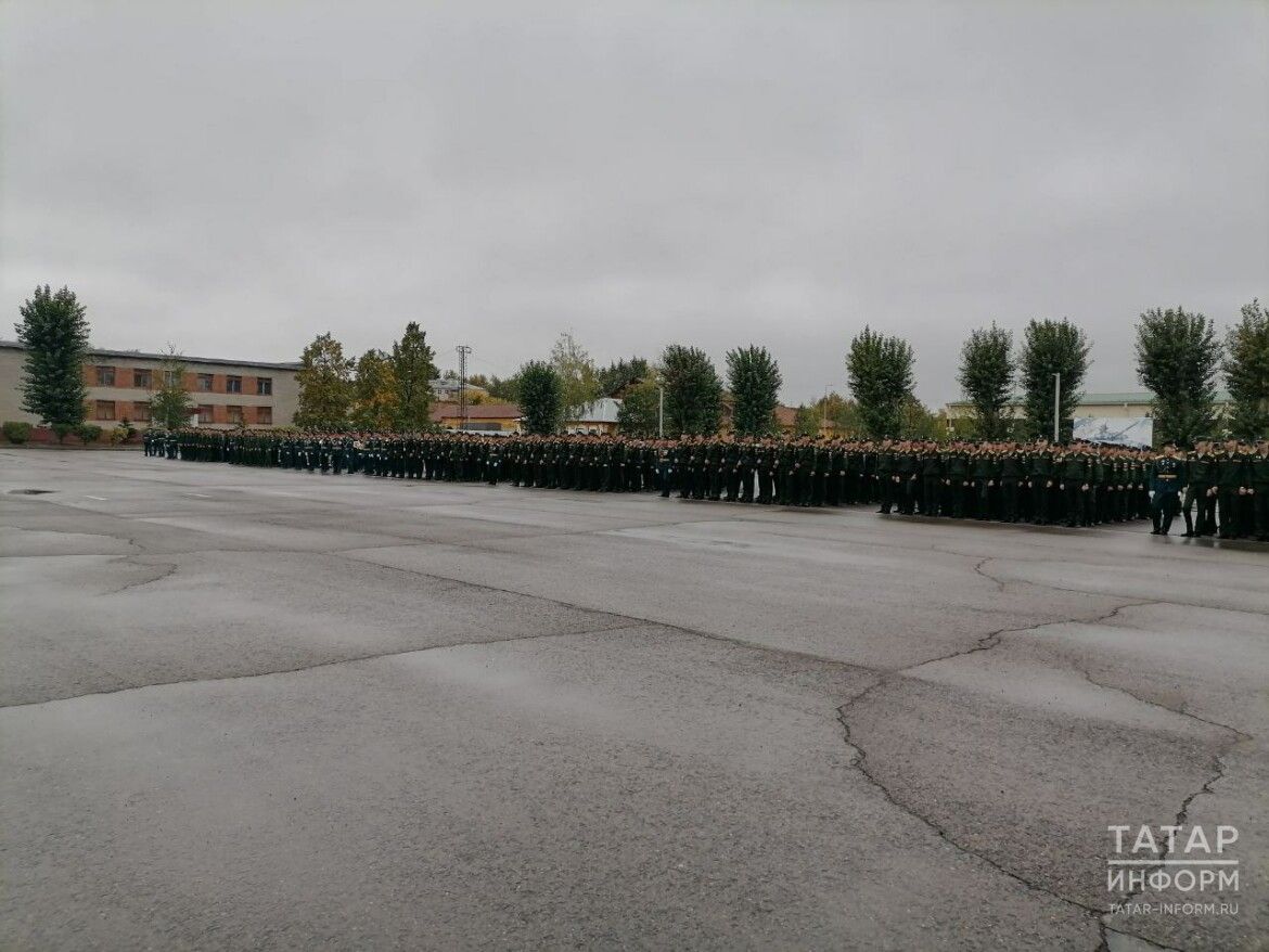 Курсанты приняли присягу