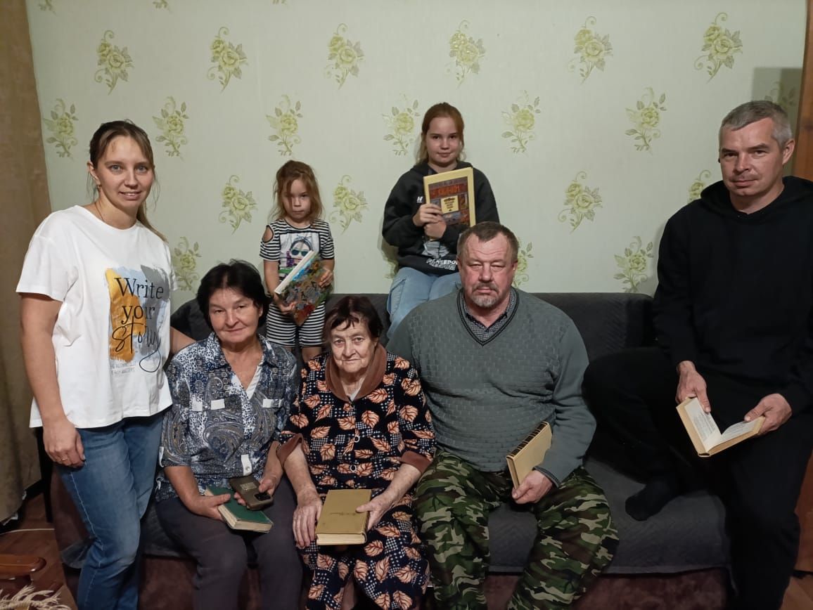Библиотекари определили самую читающую семью района
