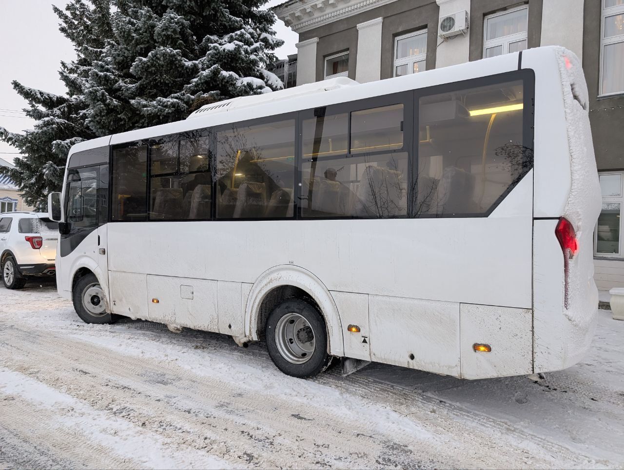 За новыми победами – на новом автобусе