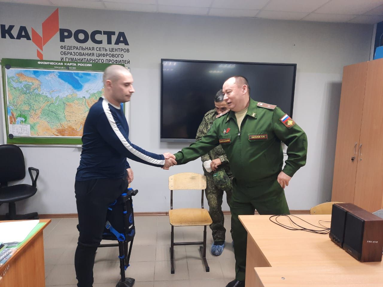 День героев Отечества кадеты встречают с героями