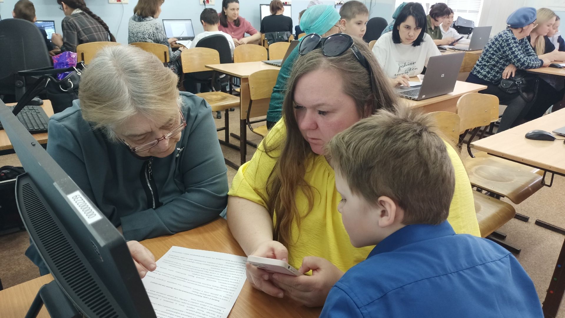 В Камском Устье прошел муниципальный этап республиканского чемпионата по компьютерному многоборью