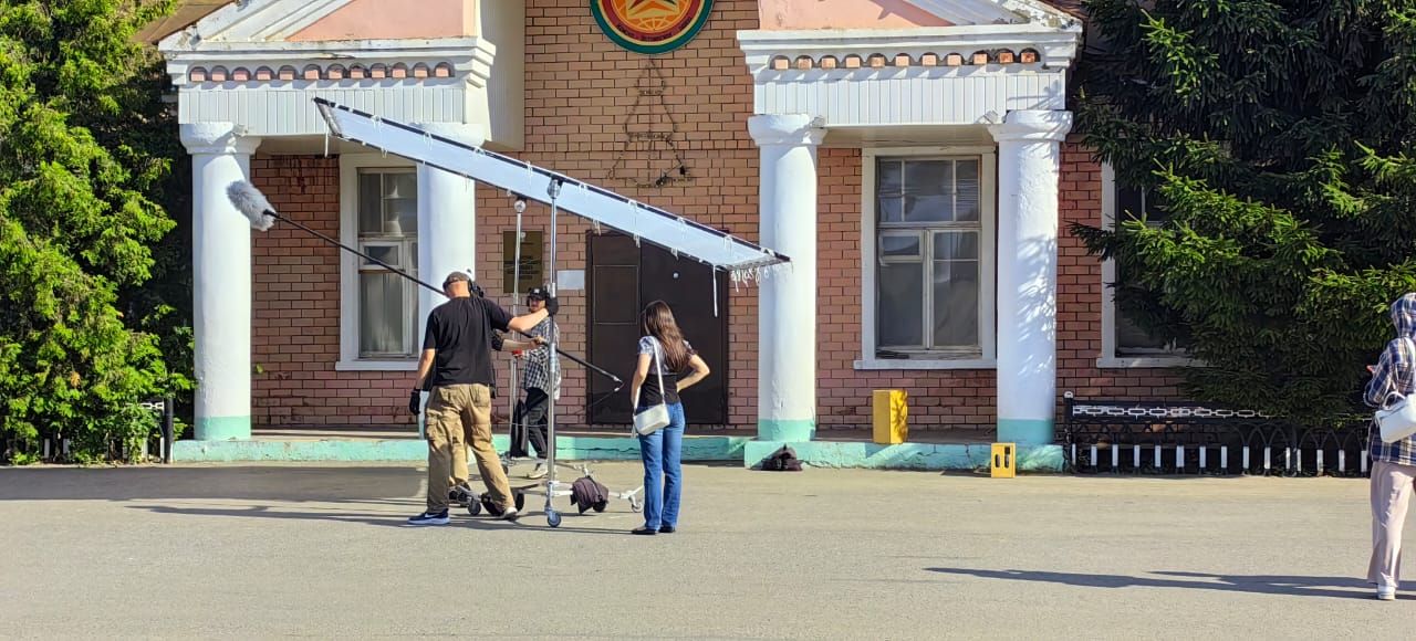 В Камском Устье снимают кино
