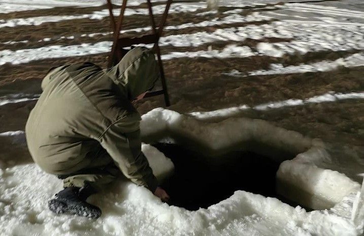 Более тридцати камскоустьинцев вошли в ледяную купель