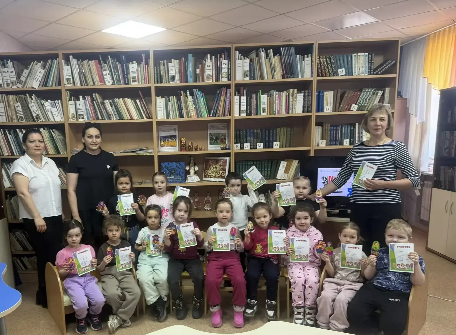 «Библионочь» для малышей прошла в Камском Устье