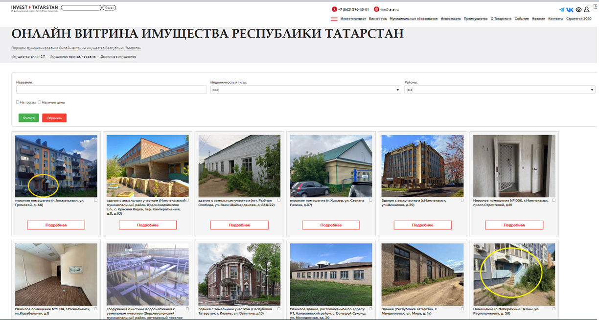 Витрина имущества Татарстана: как цифровизация помогает инвесторам и бизнесу