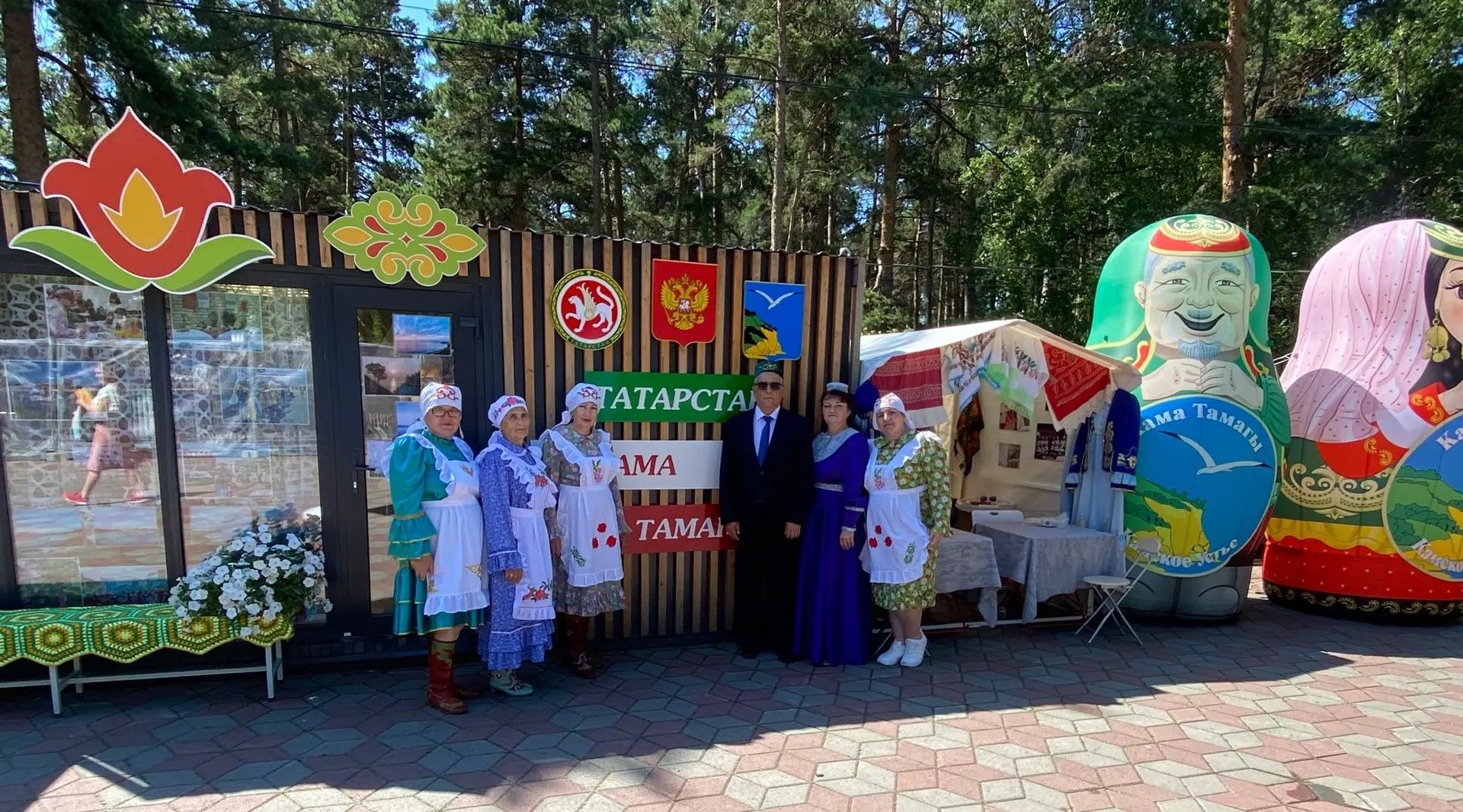 Камскоустьинцы помогают провести Сабантуй в Челябинске