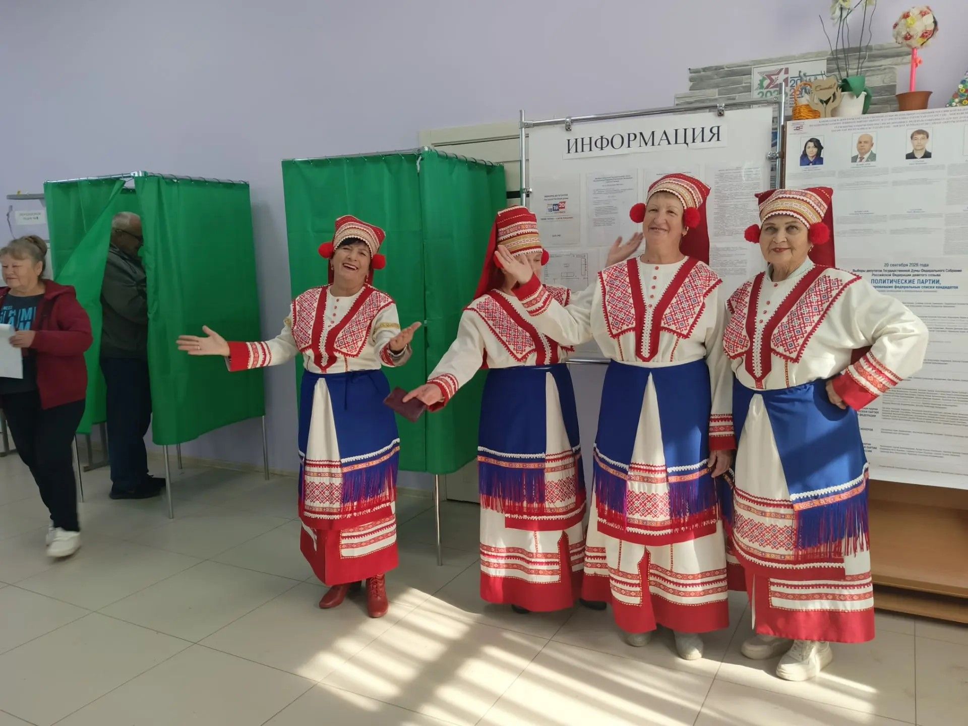 В Камско-Устьинском районе проголосовали две трети избирателей