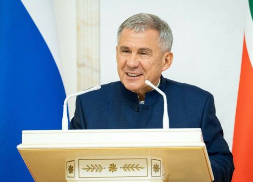 Минниханов обратился к татарстанцам по случаю выборов президента РФ