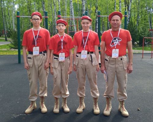 Юнармейцы татарской школы стали участниками патриотического форума