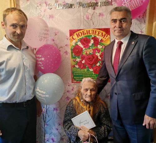 Свой 100-летний юбилей отметила жительница села Сюкеево