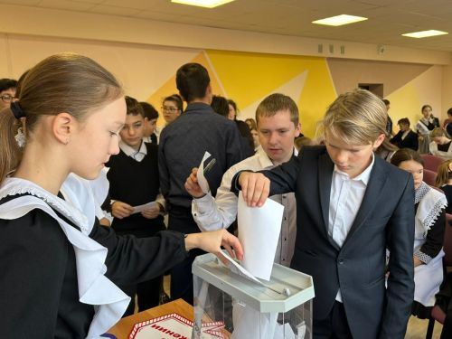 В школах района стартуют выборы председателей «Совета Первых»