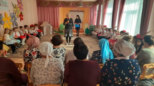 Детский сад встречает гостей