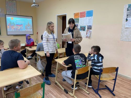 Соцработники провели мероприятие в пришкольном лагере