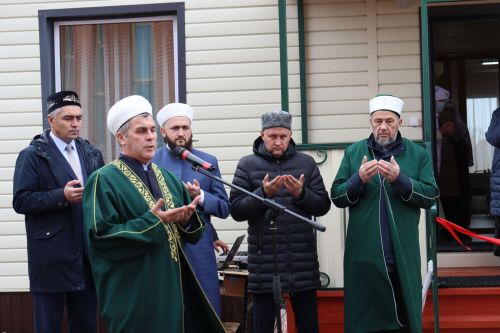 Камское Устье с визитом посетил муфтий Татарстана