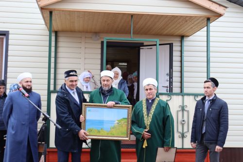 Камское Устье с визитом посетил муфтий Татарстана