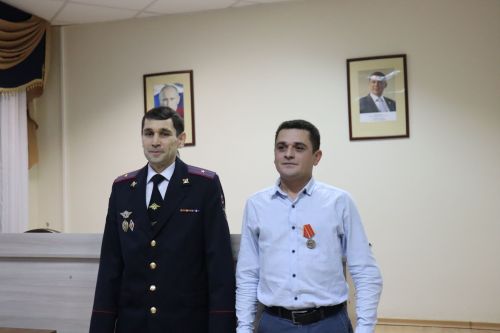 Семь медалей вручили полицейским Камского Устья