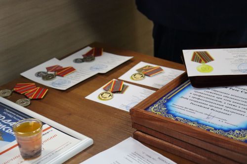 Семь медалей вручили полицейским Камского Устья