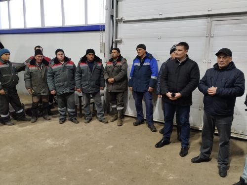 В Камском Устье прошла взаимопроверка по постановке техники на зимнее хранение