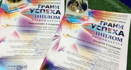 Воспитанники детского сада стали лауреатами 1 степени