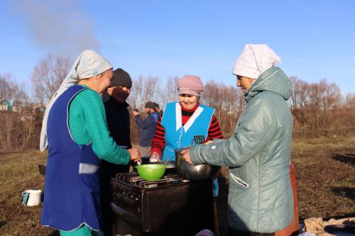 Сегодня в деревне Балчиклы был по настоящему  праздничный день