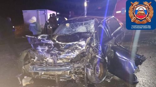 Четверо детей и трое взрослых пострадали в ДТП в Татарстане