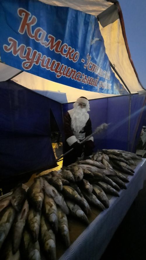 Камскоустьинцы на предновогодней сельхозярмарке