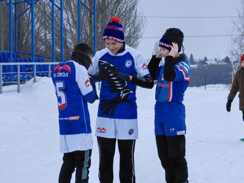 «Снежный регби» в Камском Устье