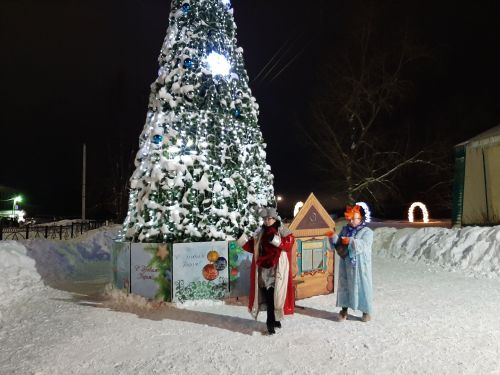Открытие Елки состоялось в поселке речников