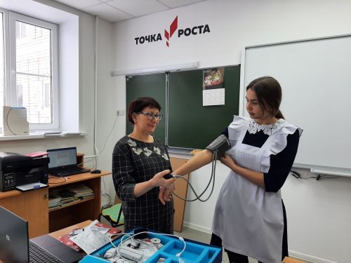 В Старо-Казеевской школе реализован проект «Точка роста»