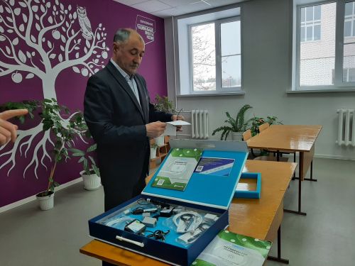 В Старо-Казеевской школе реализован проект «Точка роста»