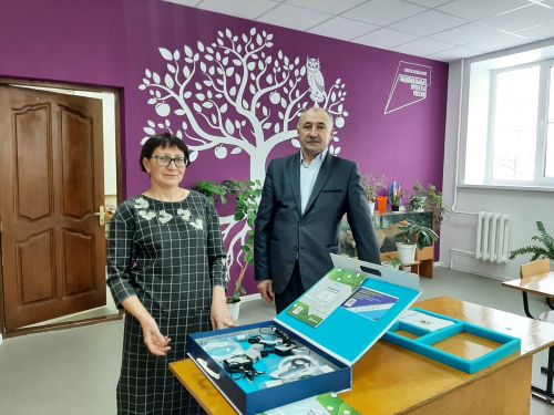 В Старо-Казеевской школе реализован проект «Точка роста»