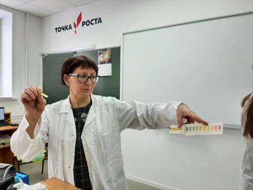 В Старо-Казеевской школе реализован проект «Точка роста»