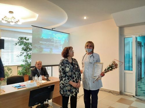 На медицинском совете наградили сотрудников районной больницы